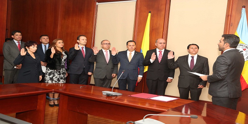 Tomaron posesión los nuevos magistrados del Tribunal Administrativo de Cundinamarca copia