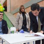 Alcalde Donoso Ruíz entregó predio para ampliar sede educativa