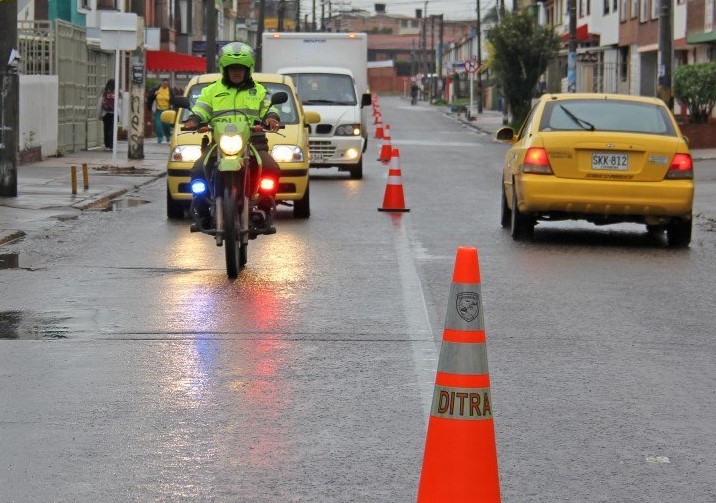 Control vehicular en Zipaquirá