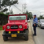 Operativos de prevencion y control al transporte en Chia