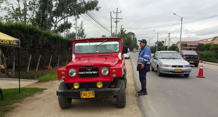 Operativos de prevencion y control al transporte en Chia