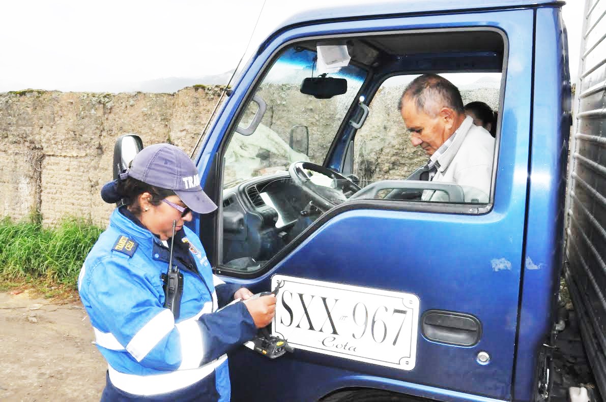 Secretaría de Movilidad de Chía continúa realizando operativos de control