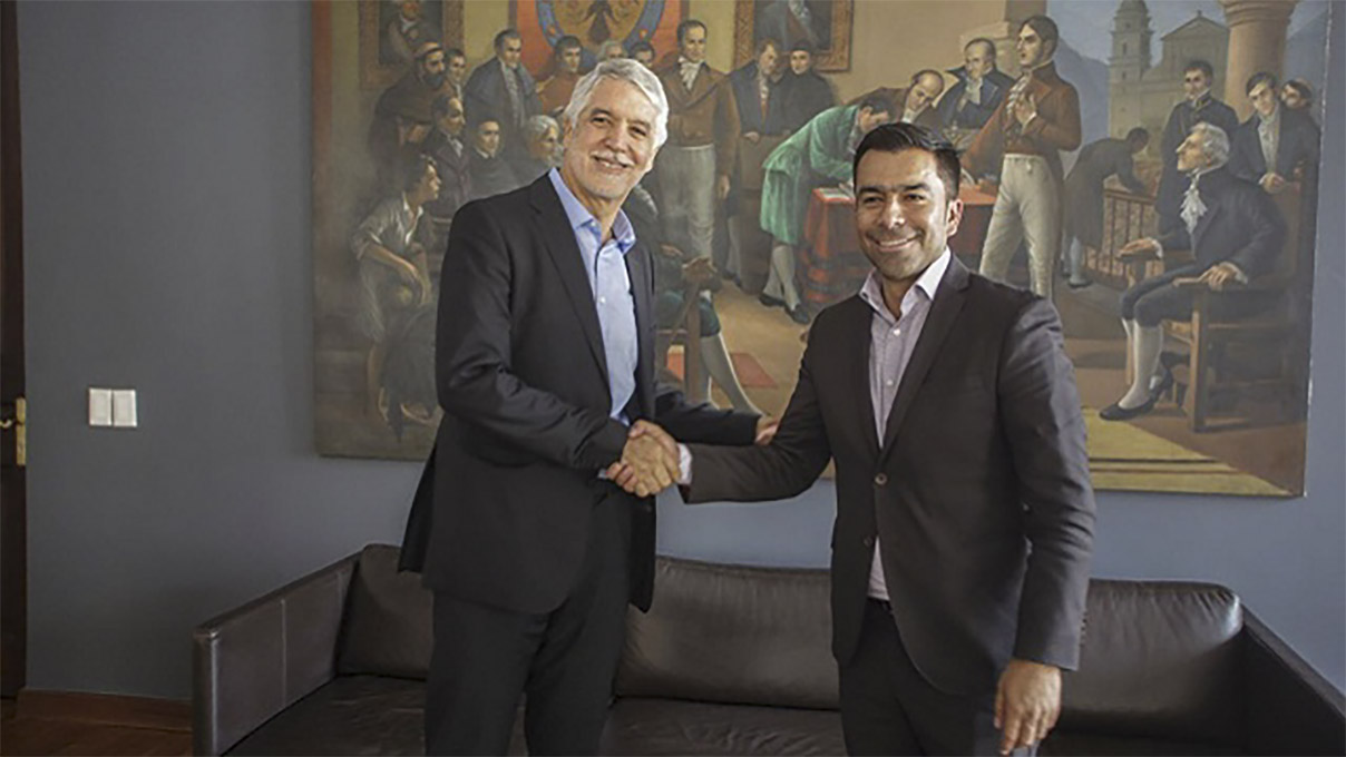 Alcalde Penalosa y gobernador Rey