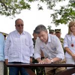 Presidente Santos hizo