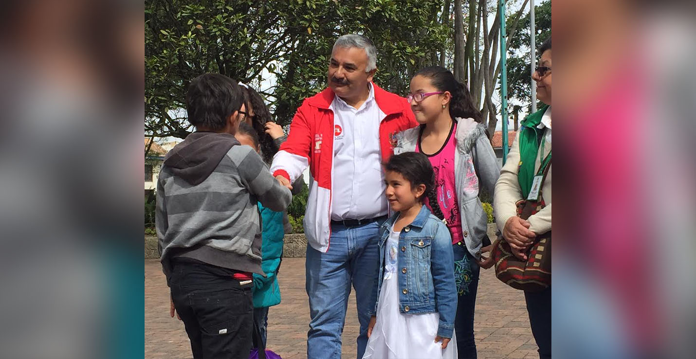 Sin precedentes se realizó en Cajicá una gran movilización contra el trabajo infantil