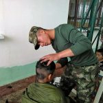 Soldados del Ejército Nacional llevan color y vida a niños de Villapinzón