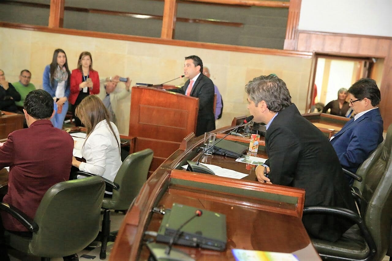 Clausuradas sesiones extraordinarias de la Asamblea de Cundinamarca