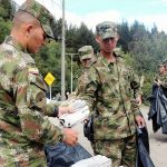 Soldados realizan campaña de limpieza y concientización ambiental