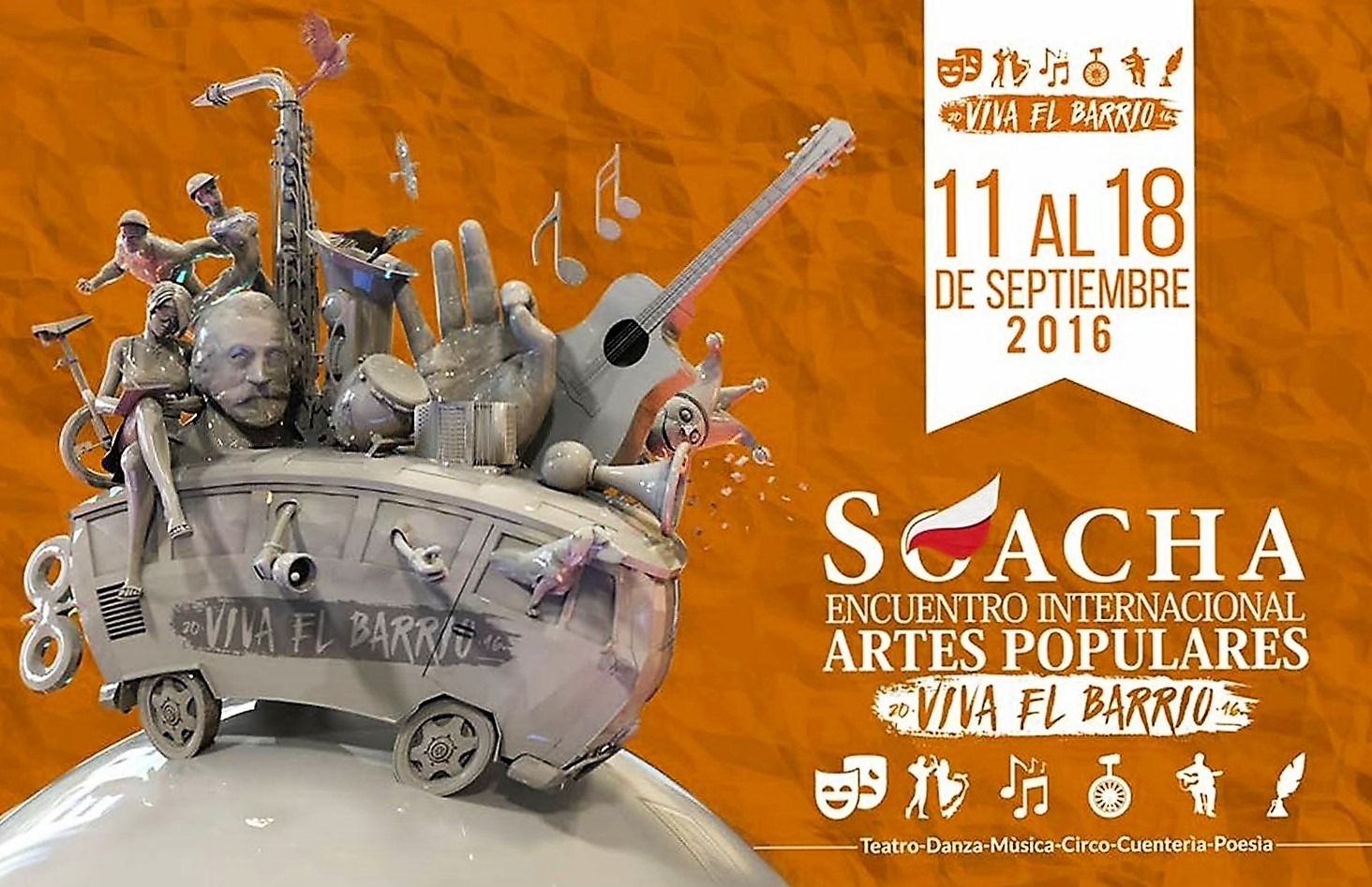 En Soacha tercera versión del Encuentro Internacional de las Artes Populares 2016