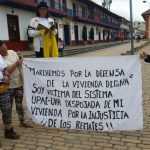 Un largo caminar para exigir que le devuelvan sus viviendas