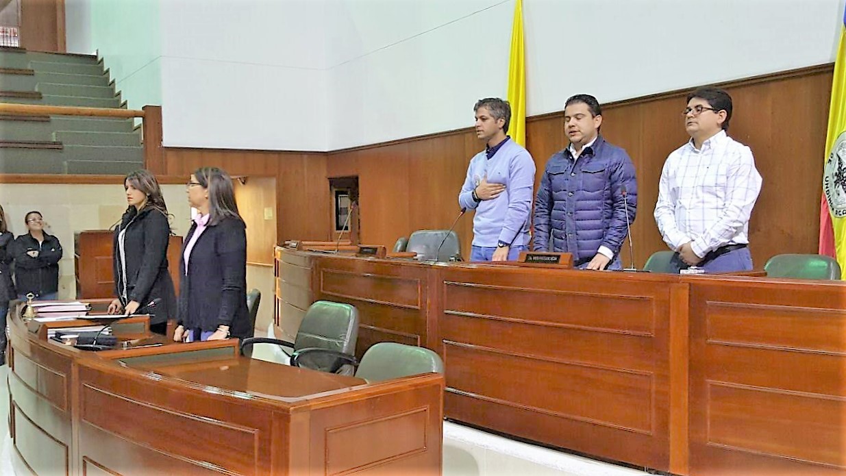 Instalado tercer periodo de sesiones ordinarias de la Asamblea de Cundinamarca
