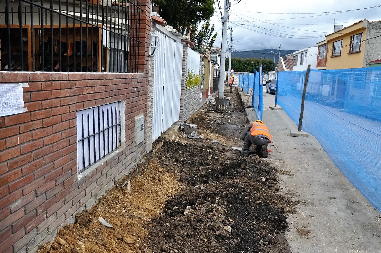 El programa de renovación de andenes ya se está implementando en Chía