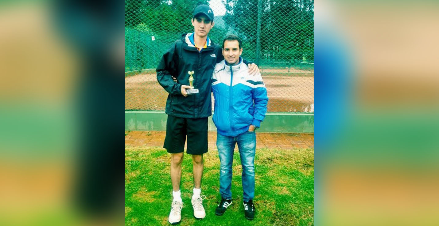 Mauricio Arévalo primer tenista de Chía en figurar en la ATP