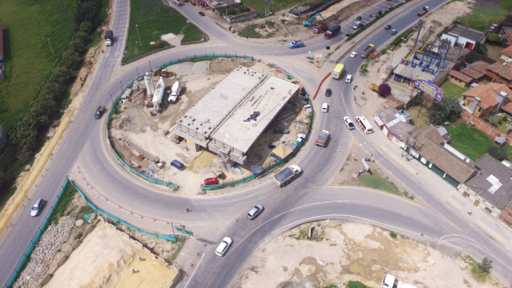 Con una inversión de 100.000 millones obras de autopista Bogotá Fontibón Facatativá Los Alpes tiene un avance del 54