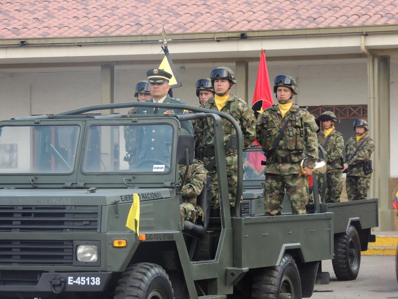 Grupo Mecanizado Tequendama Unidad de Caballería en Bogotá recibió a su nuevo comandante
