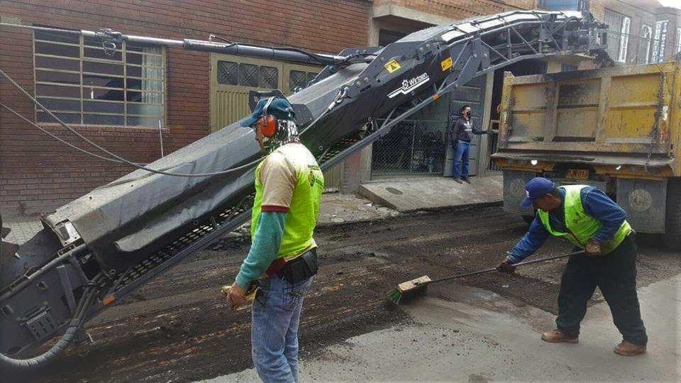 En ejecucion programa recuperacion de vias en Facatativa