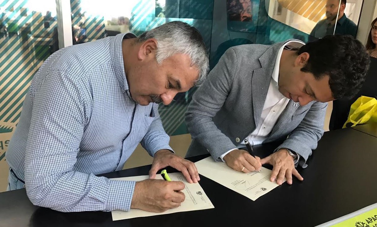 Alcalde Díaz Canasto establece convenio entre Cajicá y la Corporación Ruta N Medellín