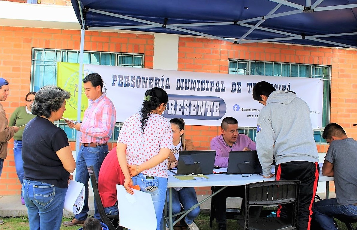 La Personería de Tocancipá en tu Sector