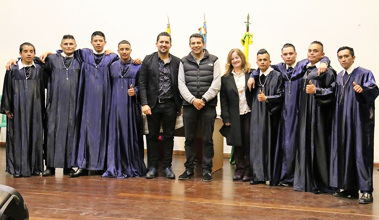 Nueve jovenes tocancipenos tomaron la decision y se liberaron del flagelo de las drogas