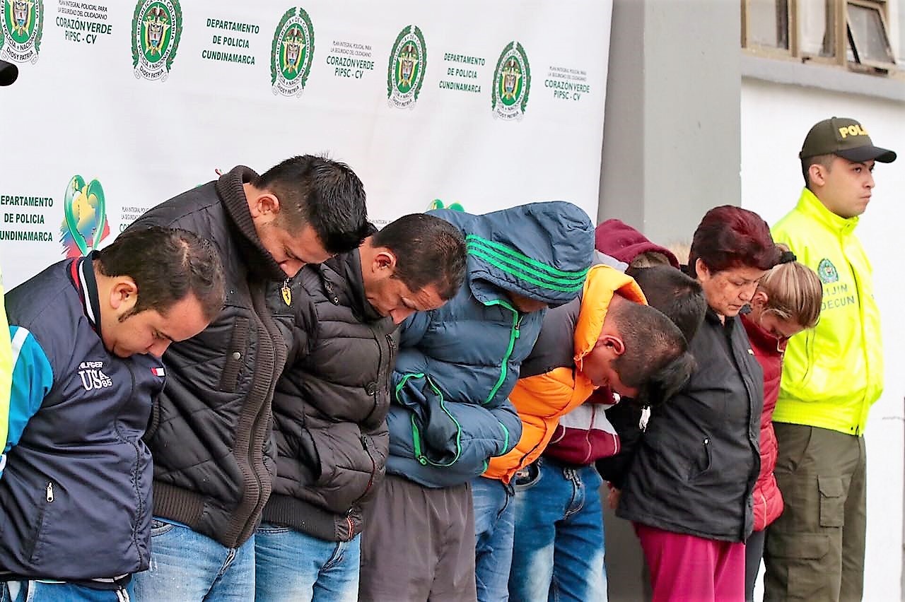 Capturados delincuentes del hurto de cajero en Chía