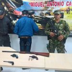 En Facatativa capturado individuo por porte trafico fabricacion de armas de fuego y municiones