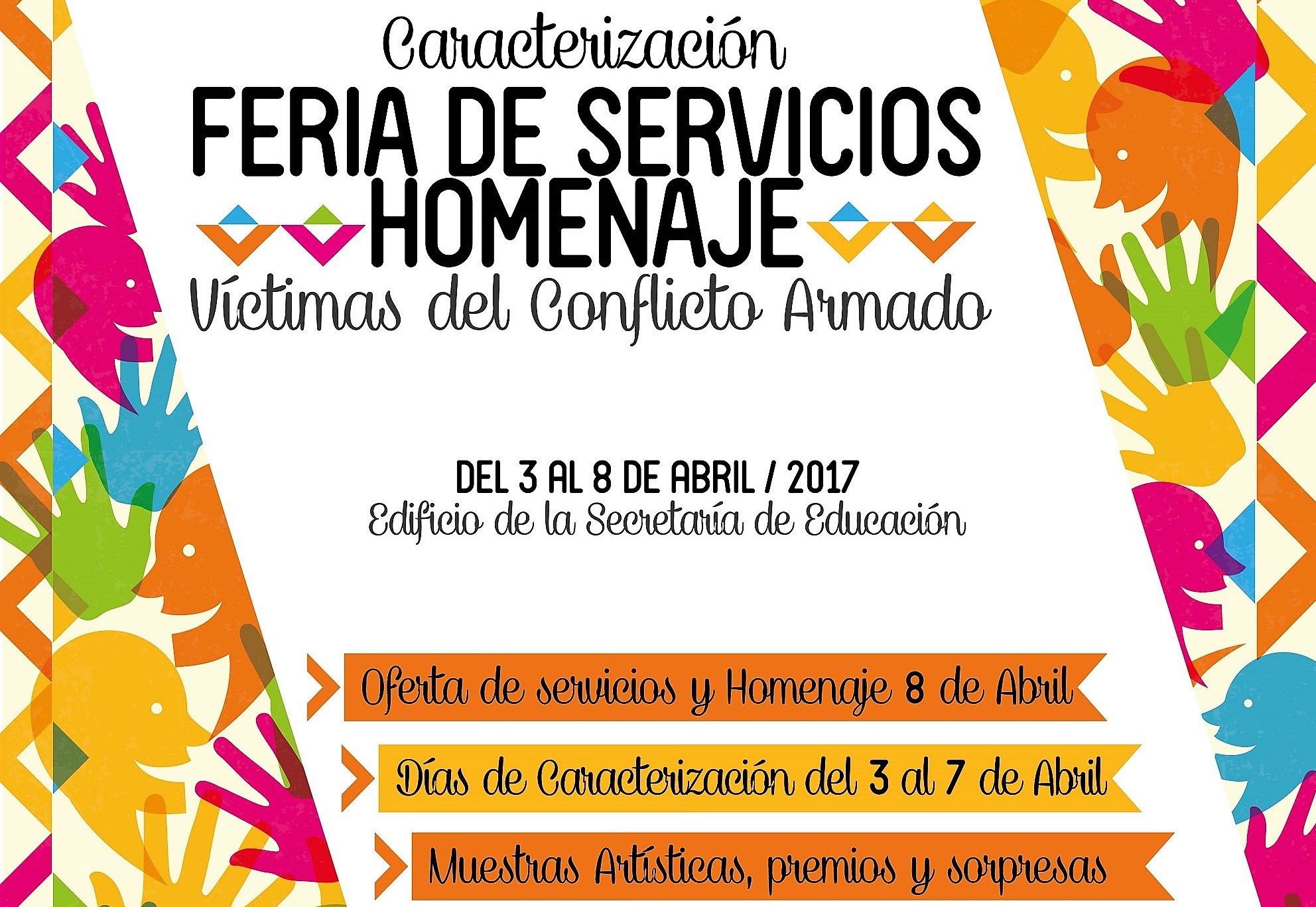 En Facatativa feria de servicios y homenaje a las victimas del conflicto