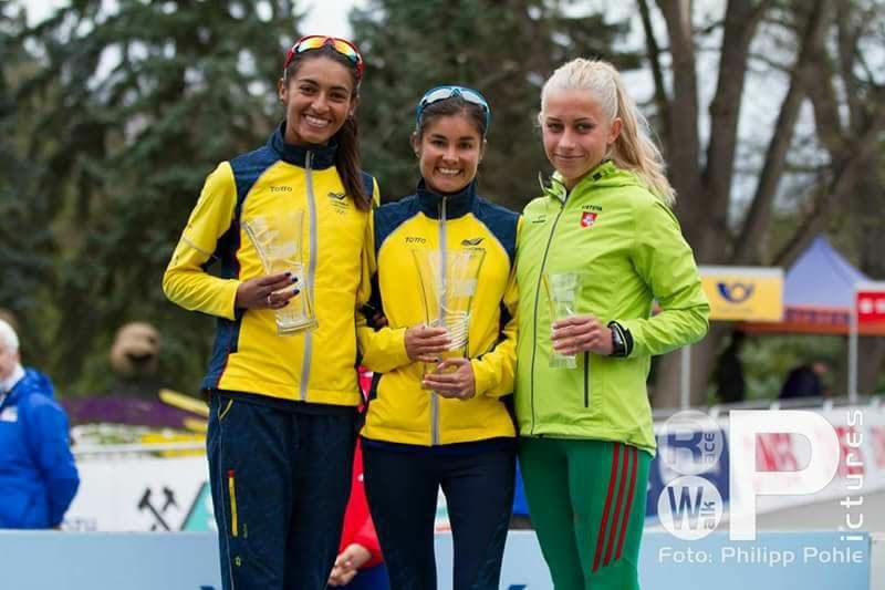 Sandra Galvis la primera atleta colombiana en vencer en territorio checo