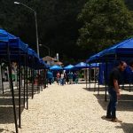 Se reubican los vendedores informales del acceso a Monserrate