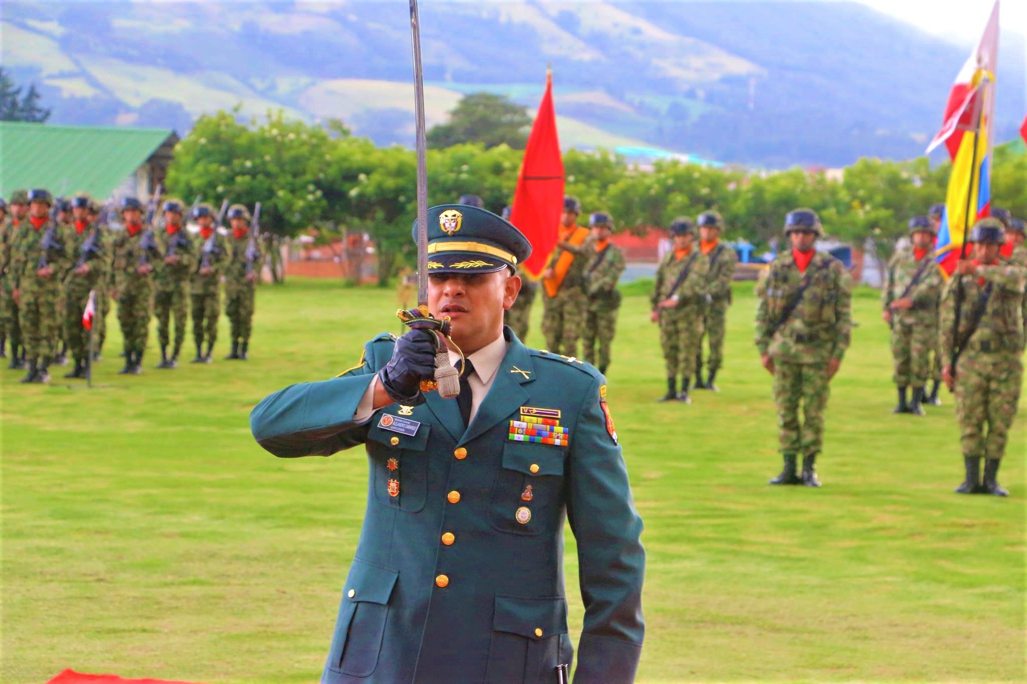 Asumio el mando del Batallon de Infanteria No. 38 el Coronel Julio Alejandro Camargo Pardo