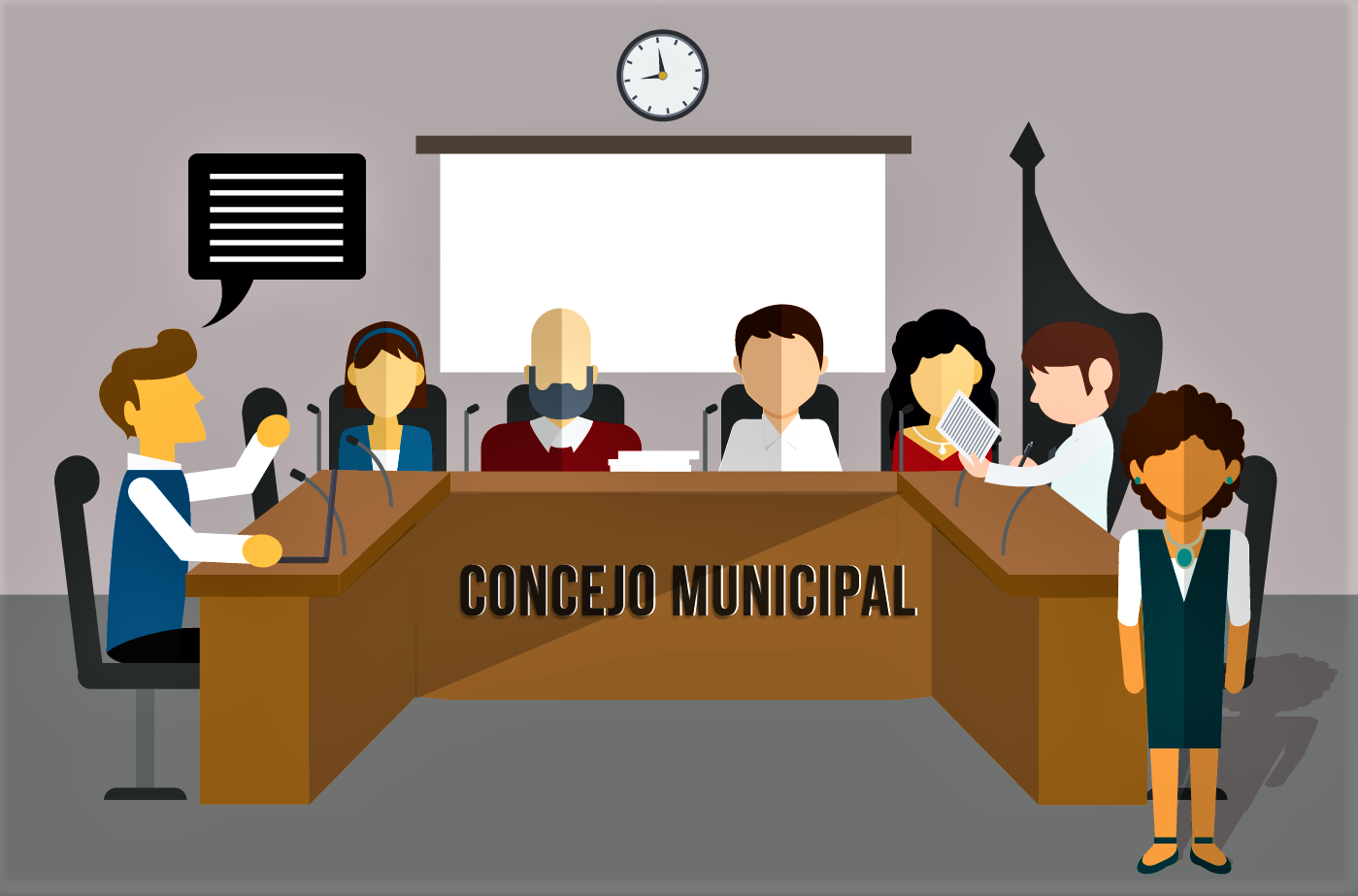 Educación gratuita para concejales
