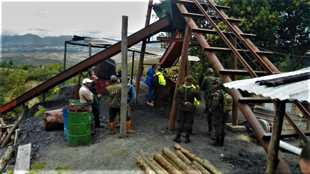 Golpe a la minería ilegal en el municipio de Suesca2