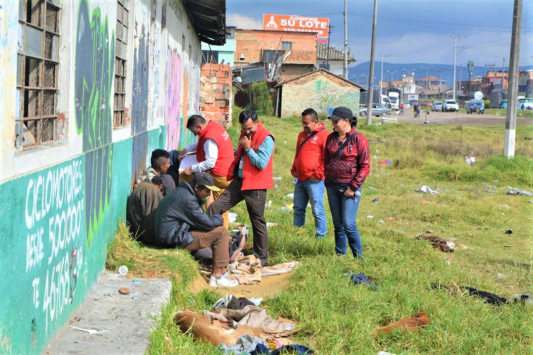 Alcaldía de Facatativá atiende al habitante de calle