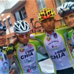 Campamento departamental de ciclismo en Chia