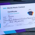 En el Concurso Mundial de Bandas en Holanda Cajicá ganadora en su categoría