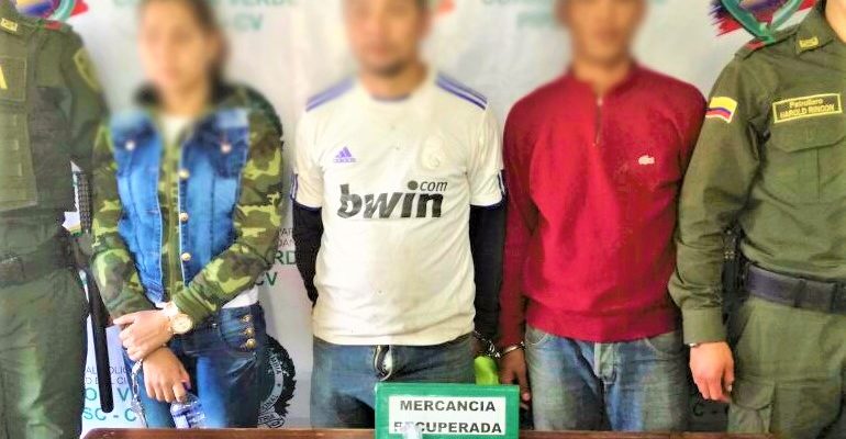 Por hurto fueron capturados tres presuntos delincuentes de procedencia venezolana