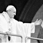Una estatua de sal para el Papa