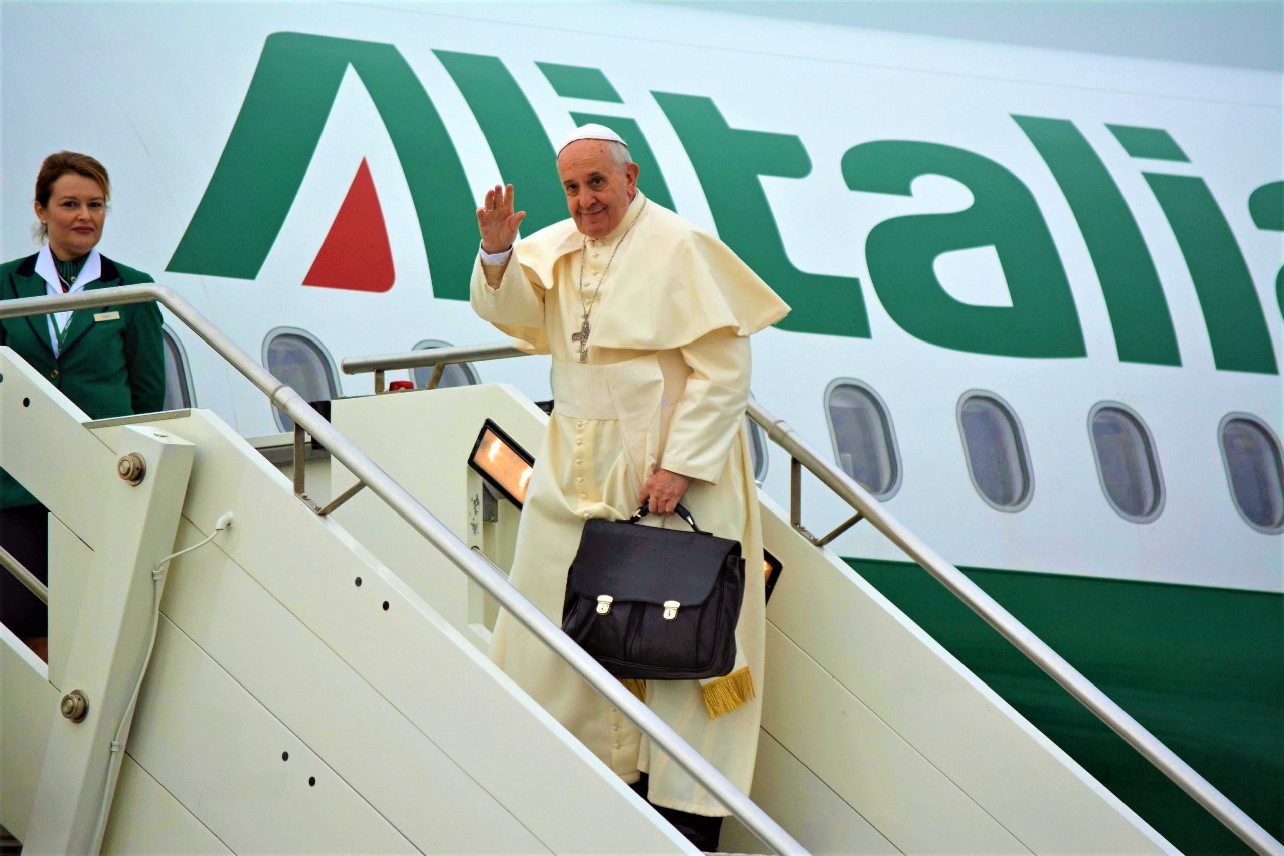 maleta del Papa Francisco
