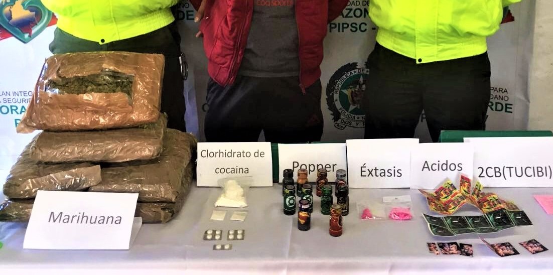 En Chía fue capturado uno de los grandes distribuidores de drogas