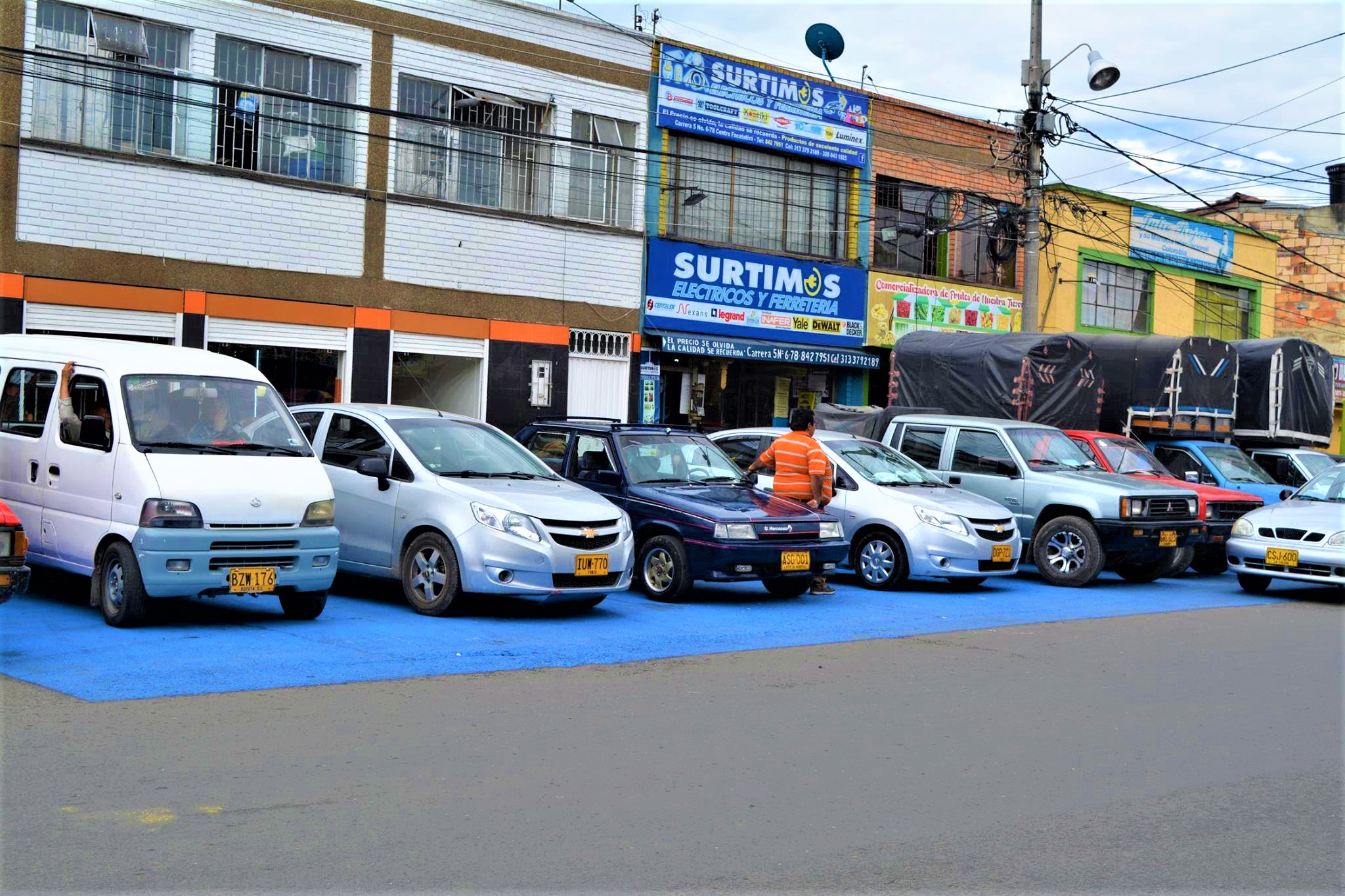 Facatativa inicio la implementacion de Zonas Azules de Estacionamiento Regulado ZER