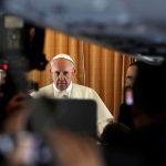 Los medios en la visita papal