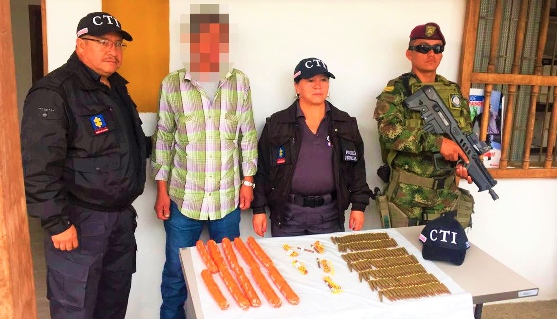 Capturado en la vía que de Zipaquirá conduce a Ubaté integrante del Clan del Golfo