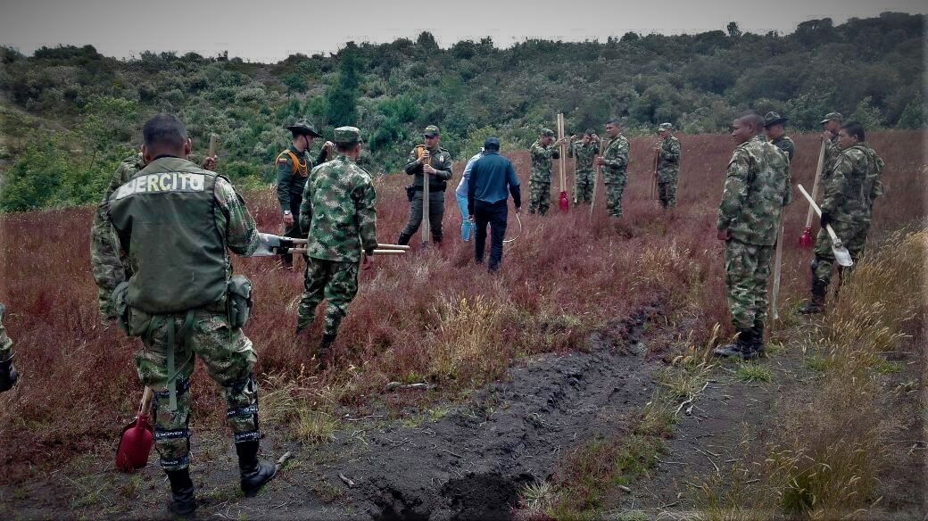 Décimo tercera brigada adelantó jornada ambiental en Gachancipá