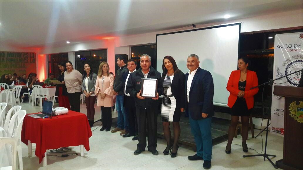 Cajicá entregó por primera vez el Sello de Calidad a empresarios y comerciantes