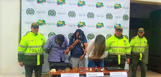 Judicializados tres sujetos quienes por hurto en Cajicá pagarán cárcel