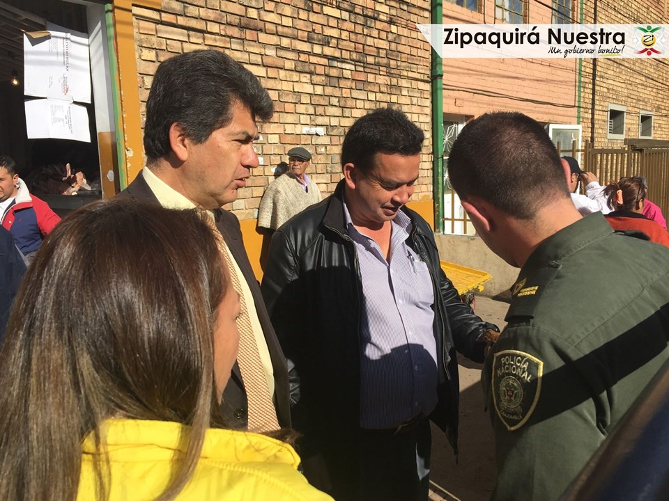 Operativos de control al espacio publico en Zipaquira