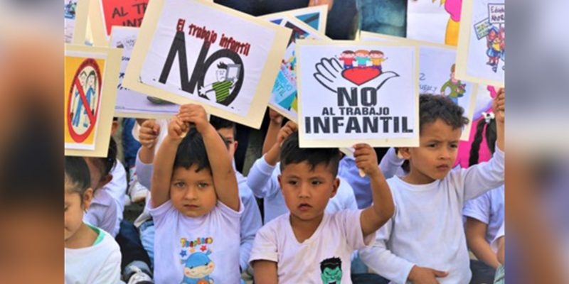 no al trabajo infantil