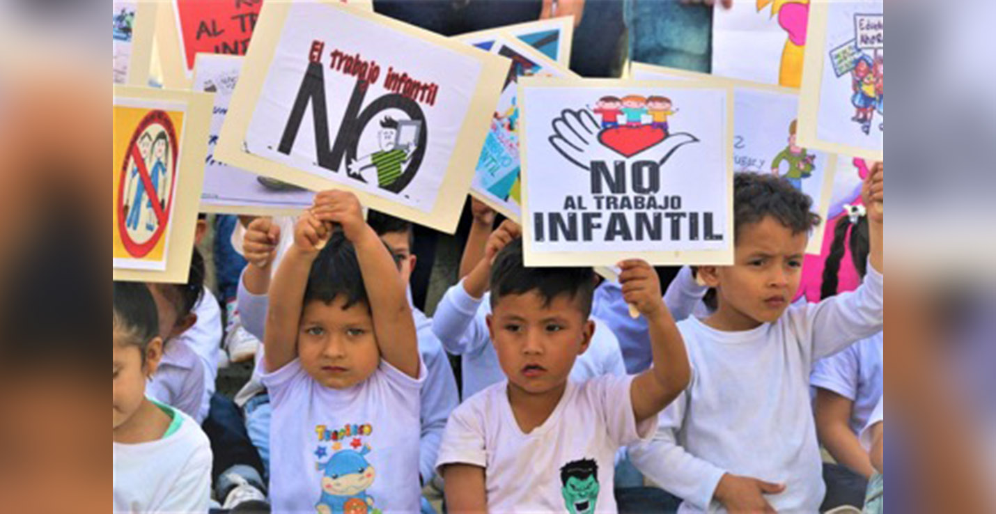 no al trabajo infantil