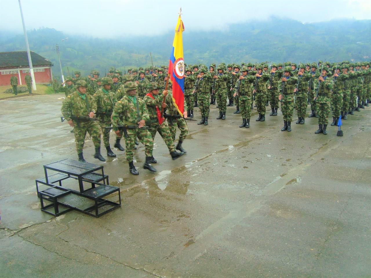 Juraron bandera en Cundinamarca mas de 480 soldados de la Brigada XIII1