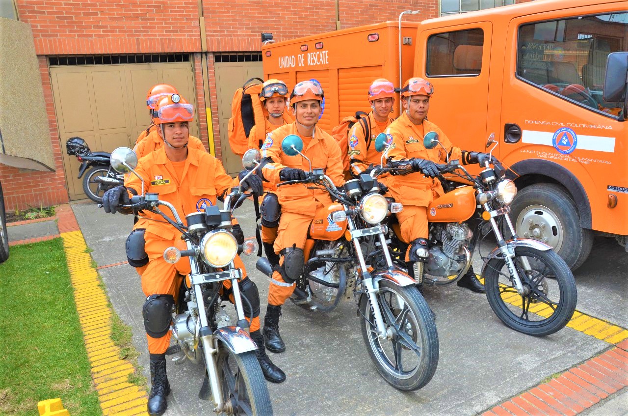 Unidad de rescate vial pone en marcha la Defensa Civil