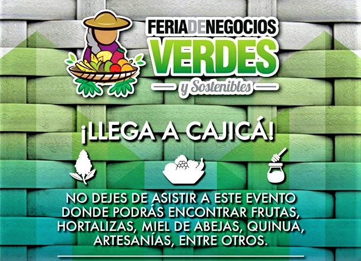 feria de negocios verdes y sostenibles cajica